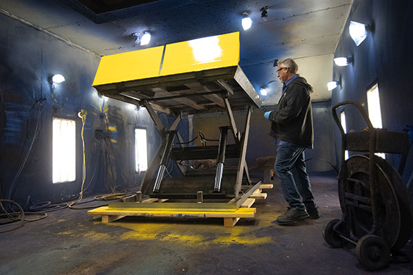 Paint process for custom fabrication